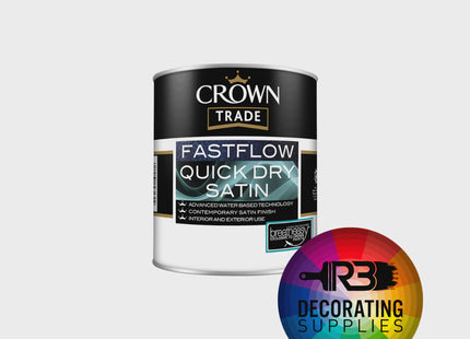 Crown Trade Fastflow Quick Dry Satin  Tinted