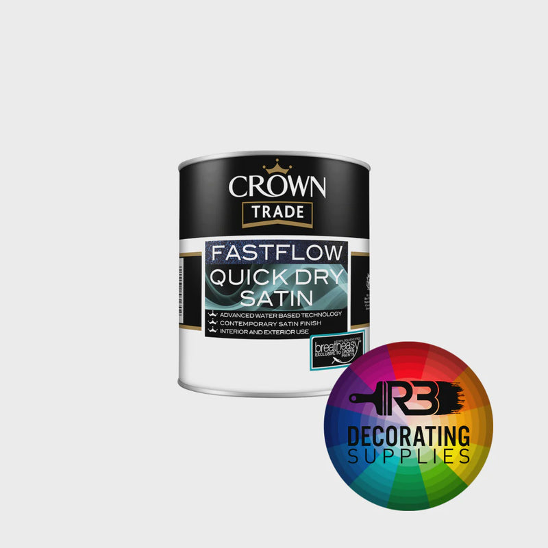 Crown Trade Fastflow Quick Dry Satin  Tinted
