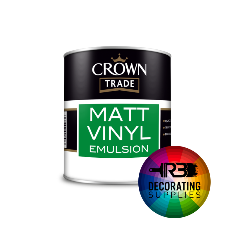 Crown Trade Vinyl Matt 5L Tinted "Crystal Base"