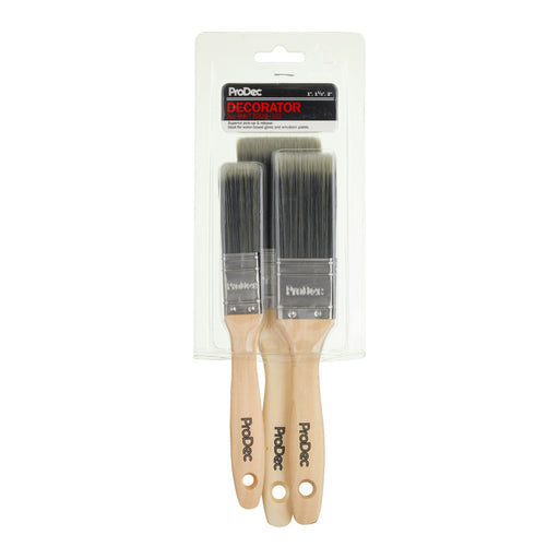 ProDec 3pc Decorator Paint Brush Set