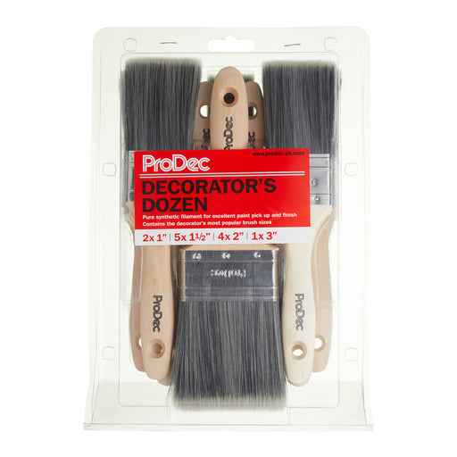 ProDec Decorator's Dozen Paint Brush Set