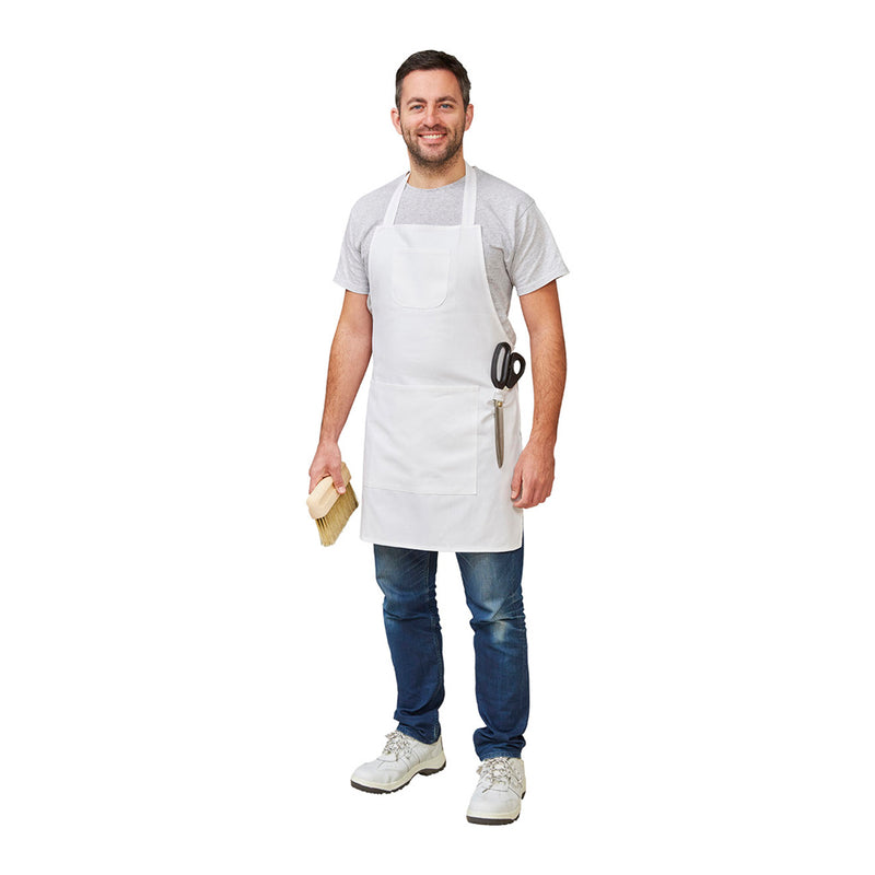 Fit For The Job White Painter's Apron