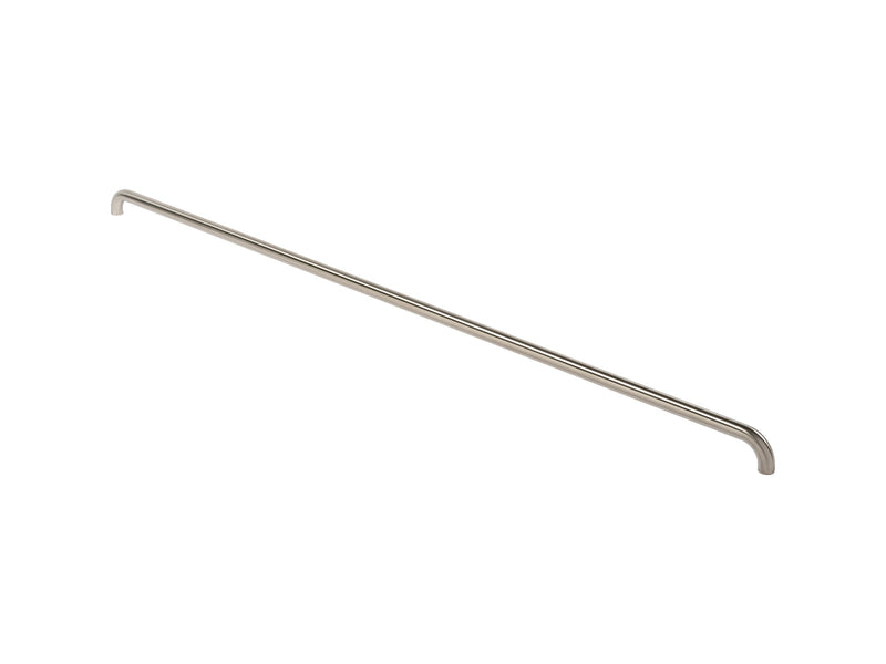 30Mm Dia. D Pull Handle - 1800Mm C/C - Bolt Through Fixing - Satin Stainless Steel