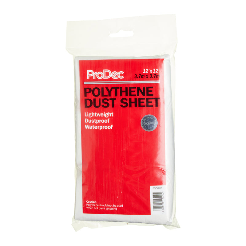ProDec 12' x 12' Polythene Dust Sheet
