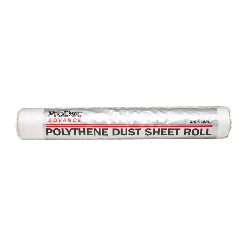 ProDec Advance 100sqm Polythene Dust Sheet Roll - Extra Durable Grade