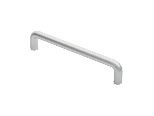 22Mm Dia D Pull Handle - 300Mm C/C (Cast) - Satin Anodised Aluminium