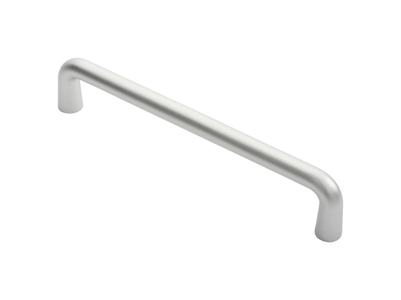 22Mm Dia D Pull Handle - 450Mm C/C - Satin Anodised Aluminium