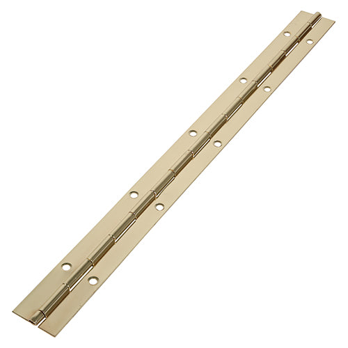 TIMCO Piano Hinges Steel Electro Brass