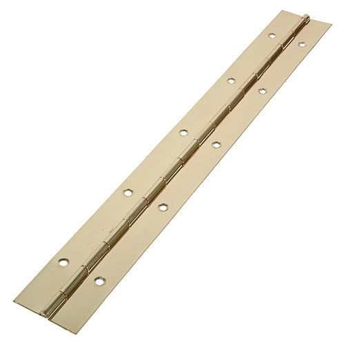 TIMCO Piano Hinges Steel Electro Brass