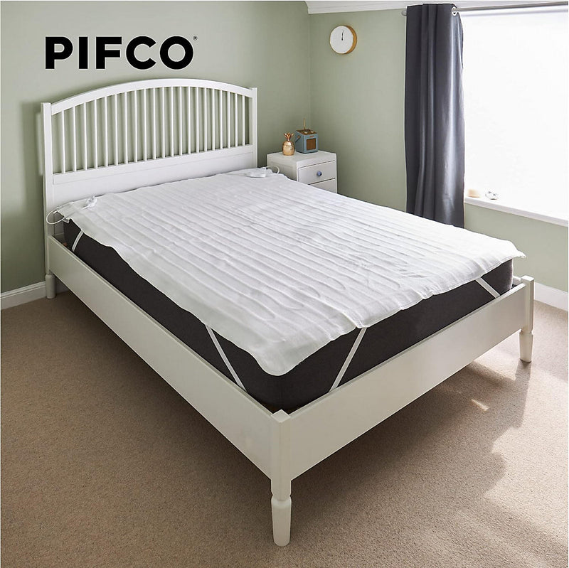 PIFCO Electric Heated Under Blanket with 3 Heat Settings - King Size