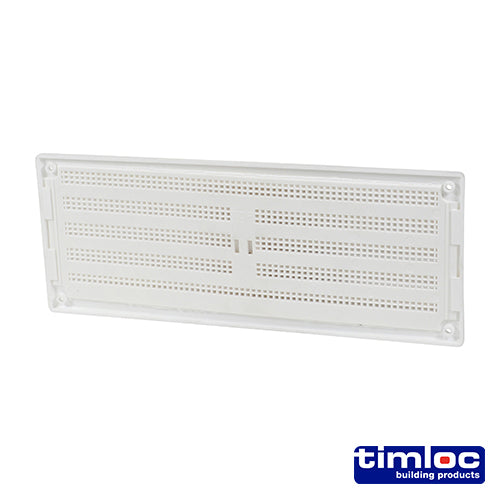 Timloc Hit and Miss Grille Vent White