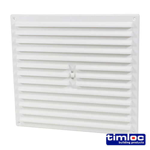 Timloc Hit and Miss Grille Vent White