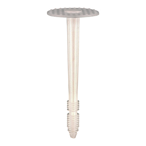 TIMCO Plastic Insulation Fixings White