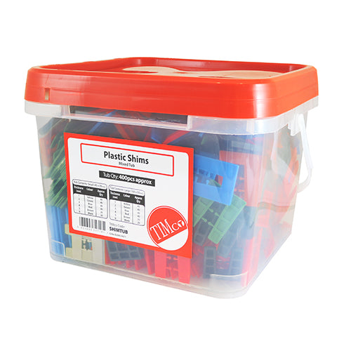 TIMCO Assorted Horseshoe Shims — Tub