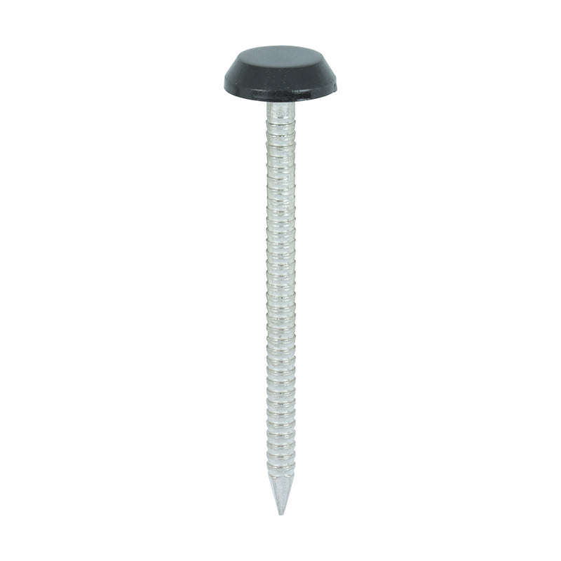 TIMCO Polymer Headed Nails A4 Stainless Steel White - 40mm