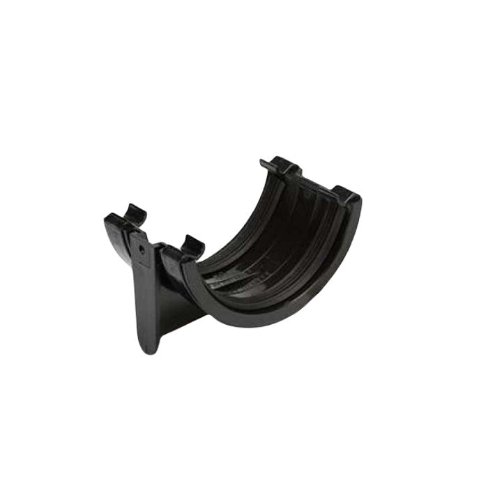 POLYPIPE RAINWATER 112mm HALF ROUND GUTTER UNION RR102