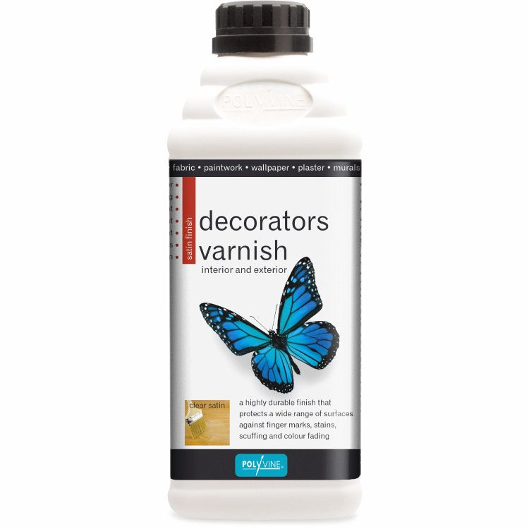 POLYVINE DECORATORS VARNISH SATIN 1L