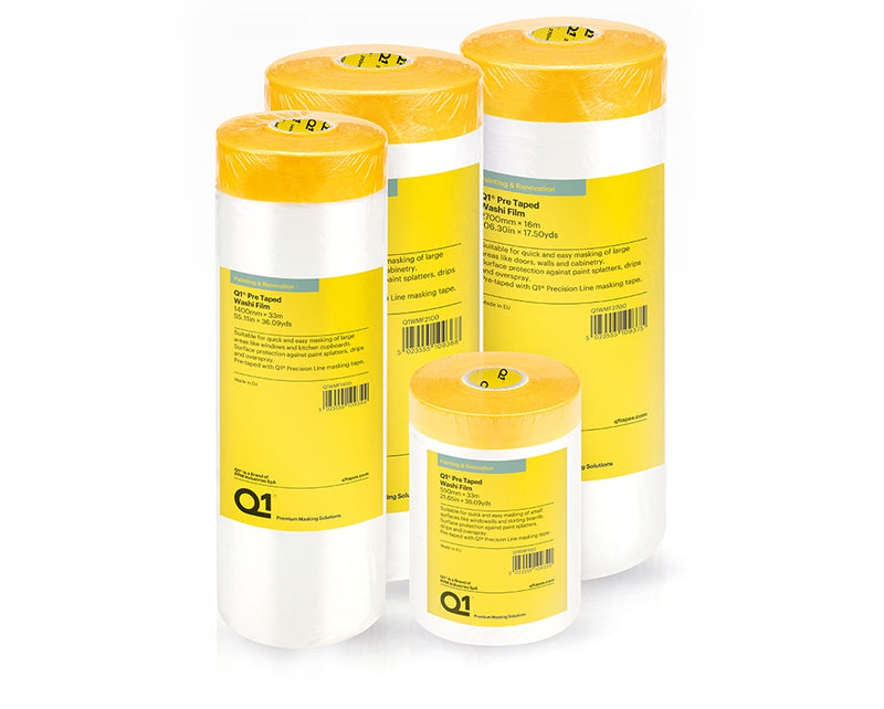 Q1 Pre Taped Washi Film 82.67in x 21.87yds (2100mm x 20m)