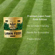Premium Lawn Feed- Lawn Feed with controlled release technology giving you a lush green lawn for up 6 months. Treats 80m2