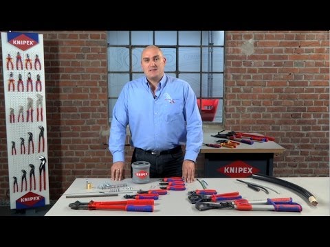 Draper Knipex Copper or Aluminium Only Cable Shear with Sprung Heavy Duty Handle Draper - Town Tools