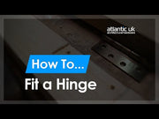 Atlantic Ball Bearing Hinges Grade 11 Fire Rated 4" x 3" x 2.5mm set of 3