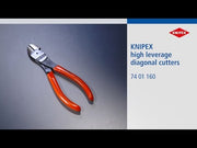 Draper Knipex 74 01 160 High Leverage Diagonal Side Cutter, 160mm 55522 Draper - Town Tools