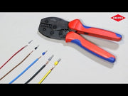 Draper Knipex 97 52 38SB Preciforce Crimping Pliers, 0.25 - 6.0mm, 220mm 41479 Draper - Town Tools