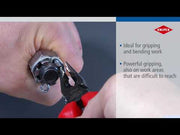 Knipex VDE High Leverage Needle Nose Pliers 145mm Knipex - RockBottom Northampton