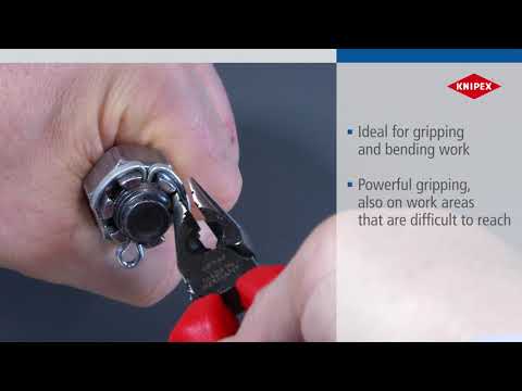 Knipex VDE High Leverage Needle Nose Pliers 145mm Knipex - RockBottom Northampton