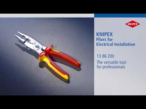 Knipex VDE Multifunctional Installation Pliers 200mm Knipex - RockBottom Northampton