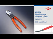 Draper Knipex 74 21 200 High Leverage Diagonal Side Cutter, 200mm 59813 Draper - Town Tools