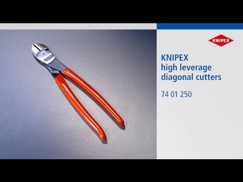 Draper Knipex 74 01 250 SBE High Leverage Diagonal Side Cutter, 250mm 80264 Draper - Town Tools