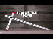 Kapro 317 Adjustable T-Square 120cm Kapro - RockBottom Northampton