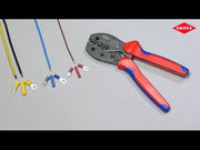 Draper Knipex 97 52 36SB Preciforce Crimping Pliers, 0.5 - 6.0mm, 220mm 87801 Draper - Town Tools