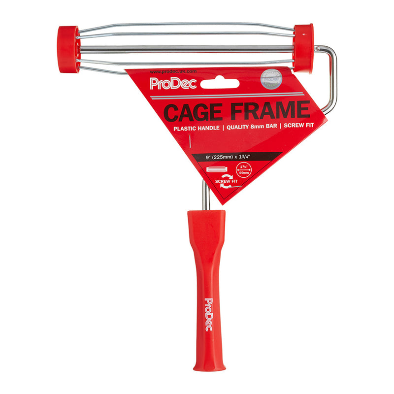 ProDec 9" x 1.75" Plastic Handle Roller Frame - Screw Fit