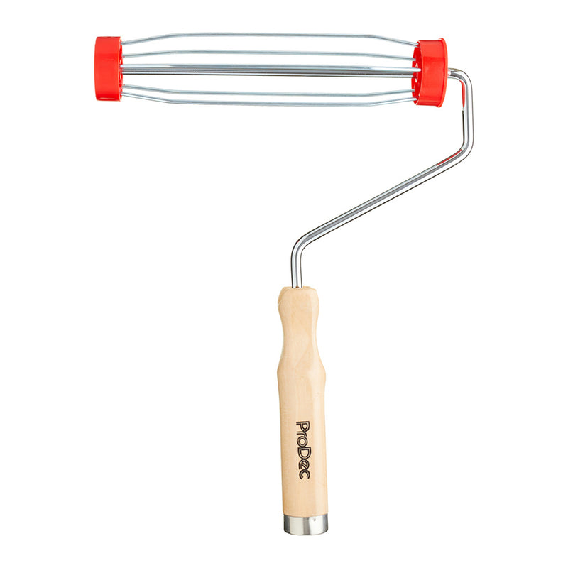 ProDec 9" x 1.75" Wooden Handle Roller Frame - Push Fit