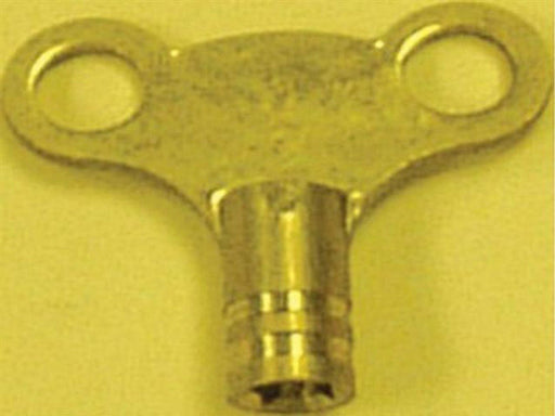 Primaflow Brass Air Vent Key Clock Style Radiator Bleed Tool