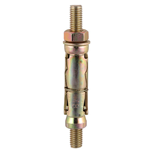 TIMCO Shield Anchors Projecting Bolt Gold - M8:10P — Box