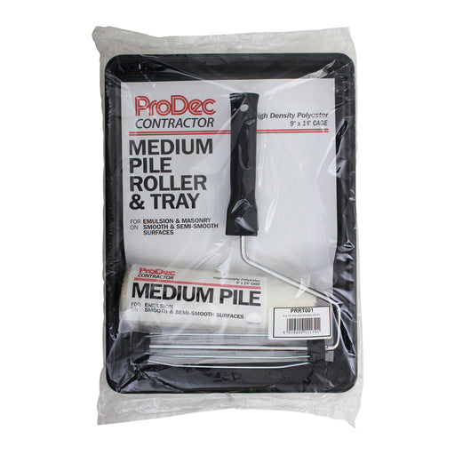 ProDec Contractor 9" x 1.75" 3pc Medium Pile Polyester Roller Set