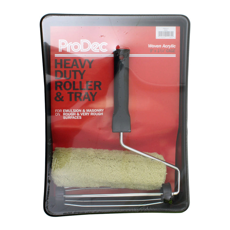 ProDec 9" x 1.75" 3pc Long Pile Heavy Duty Roller Set