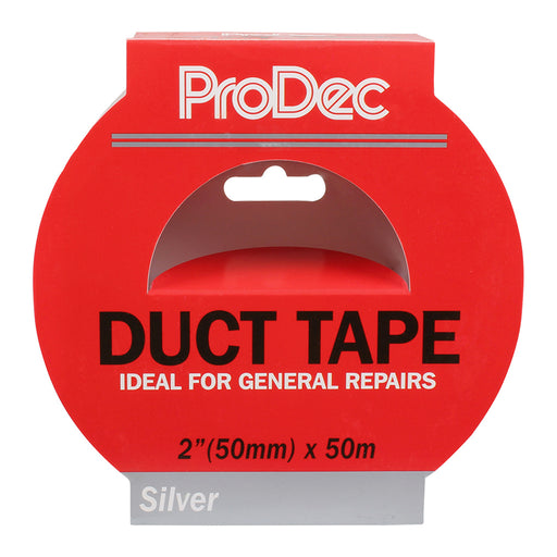 ProDec 2" x 50m Silver Duct Tape