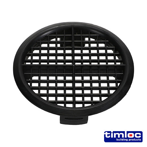 Timloc Push-in Soffit Vent Grey - 70.0