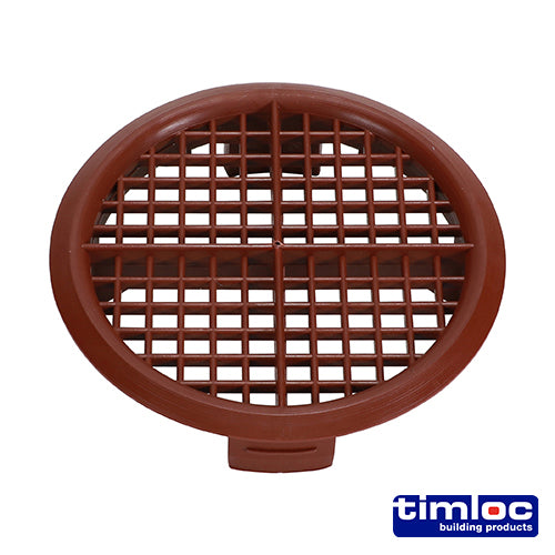 Timloc Push-in Soffit Vent Grey - 70.0