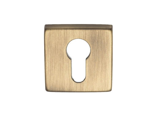 Escutcheon - Euro Profile On Concealed Fix Square Rose Artqe Bgo (Brushed Bronze Matt) - Brushed Bronze Matt