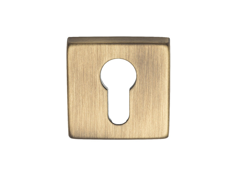 Escutcheon - Euro Profile On Concealed Fix Square Rose Artqe Bgo (Brushed Bronze Matt) - Brushed Bronze Matt