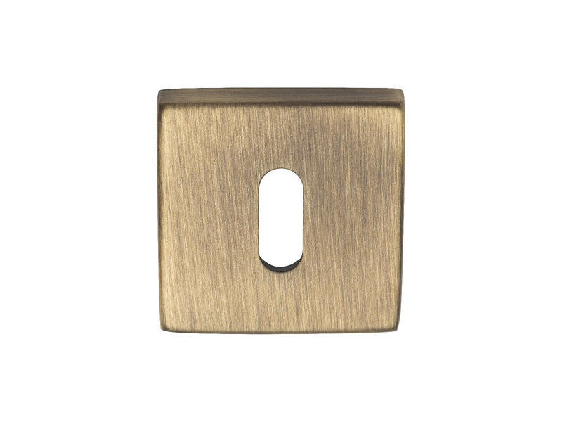 Escutcheon - Lock Profile On Concealed Fix Square Rose Artqe Bgo (Brushed Bronze Matt) - Brushed Bronze Matt
