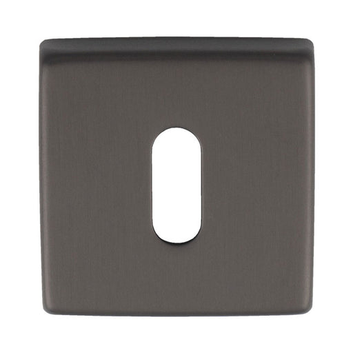 Escutcheon - Lock Profile On Concealed Fix Square Rose Ant (Anthracite) - Anthracite