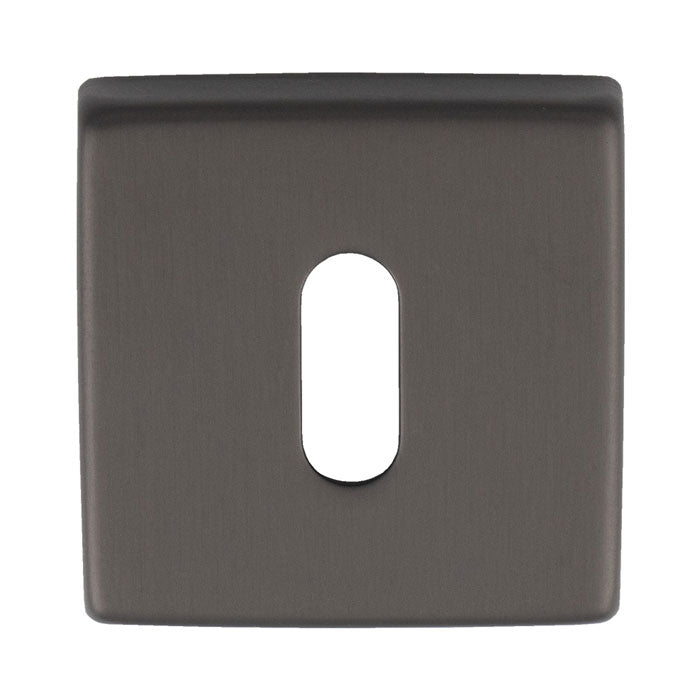Escutcheon - Lock Profile On Concealed Fix Square Rose Ant (Anthracite) - Anthracite