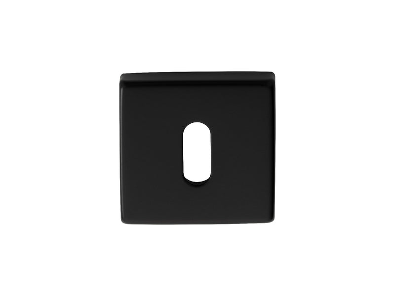 Escutcheon - Lock Profile On Concealed Fix Square Rose Artqe Nero (Matt Blk) - Matt Black