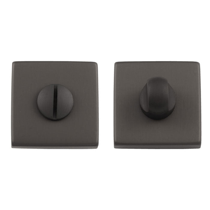 Turn & Release On Concealed Fix Square Rose (Art Lm 40/Qes) Ant (Anthracite) - Anthracite